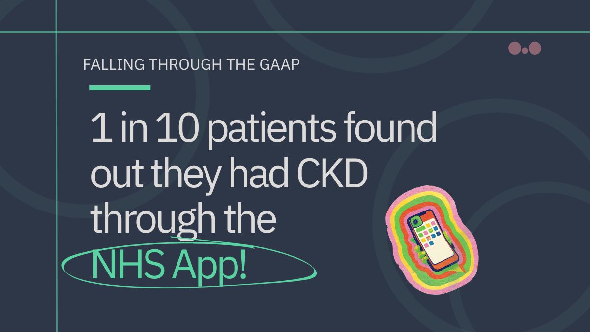 Falling through the GAAP: when patients diagnose themselves