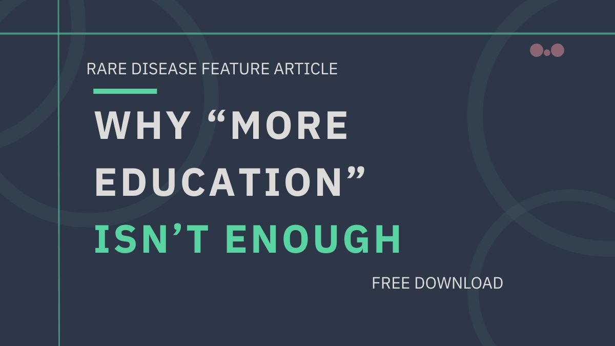Rare disease in UK primary care: why 'more education' isn't enough