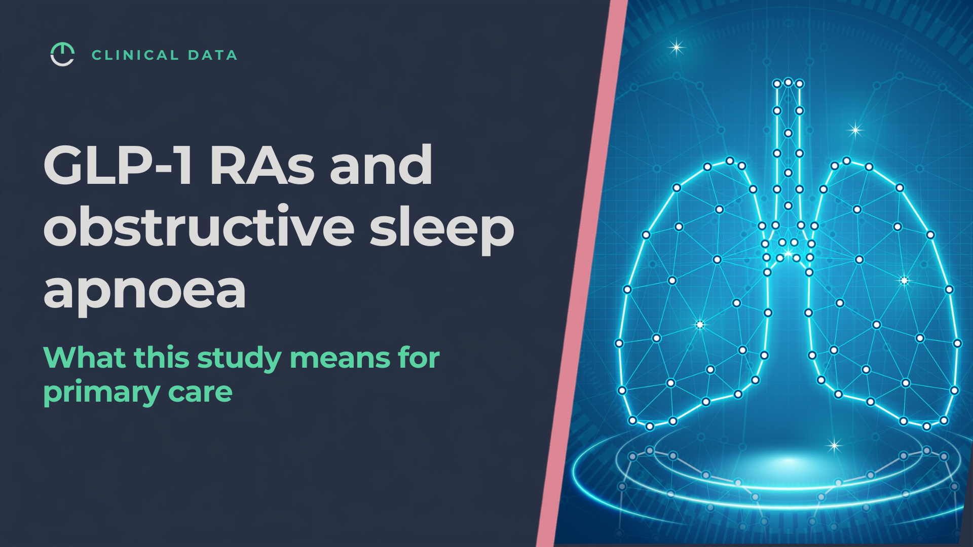 GLP-1 receptor agonists and obstructive sleep apnoea: what this study means for primary care