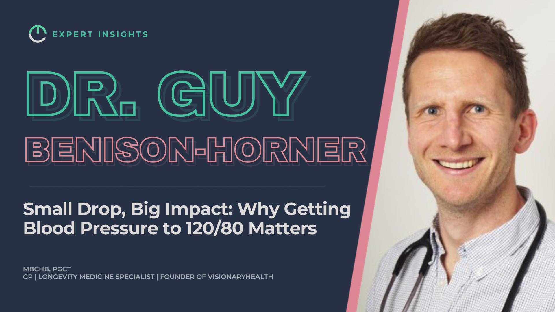 Small Drop, Big Impact: Why Getting Blood Pressure to 120/80 Matters